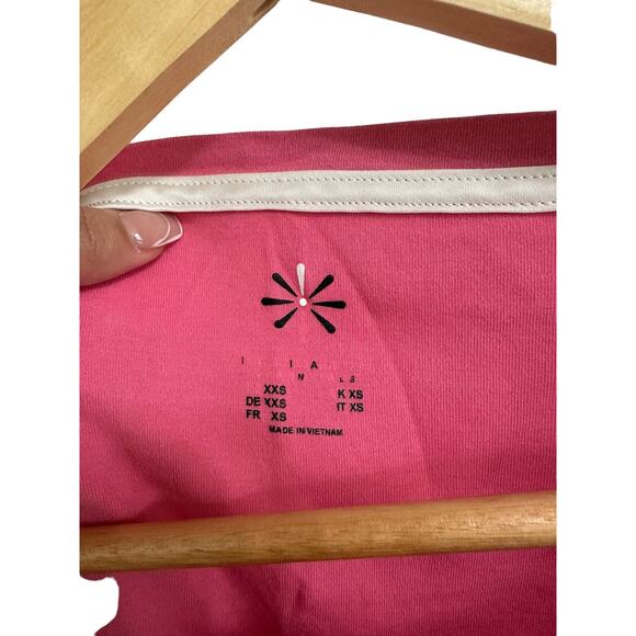 Isaac Mizrahi Live Essentials Women's Square-Neck Top pink XXS - Picture 4 of 5